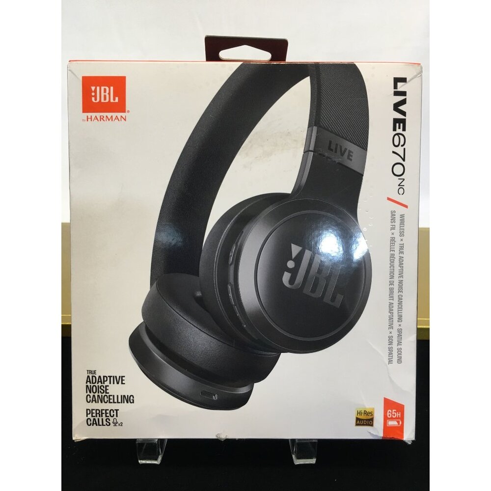 JBL Live 670NC Wireless On-Ear Headphones w/ True Adaptive Noise Cancelling NEW